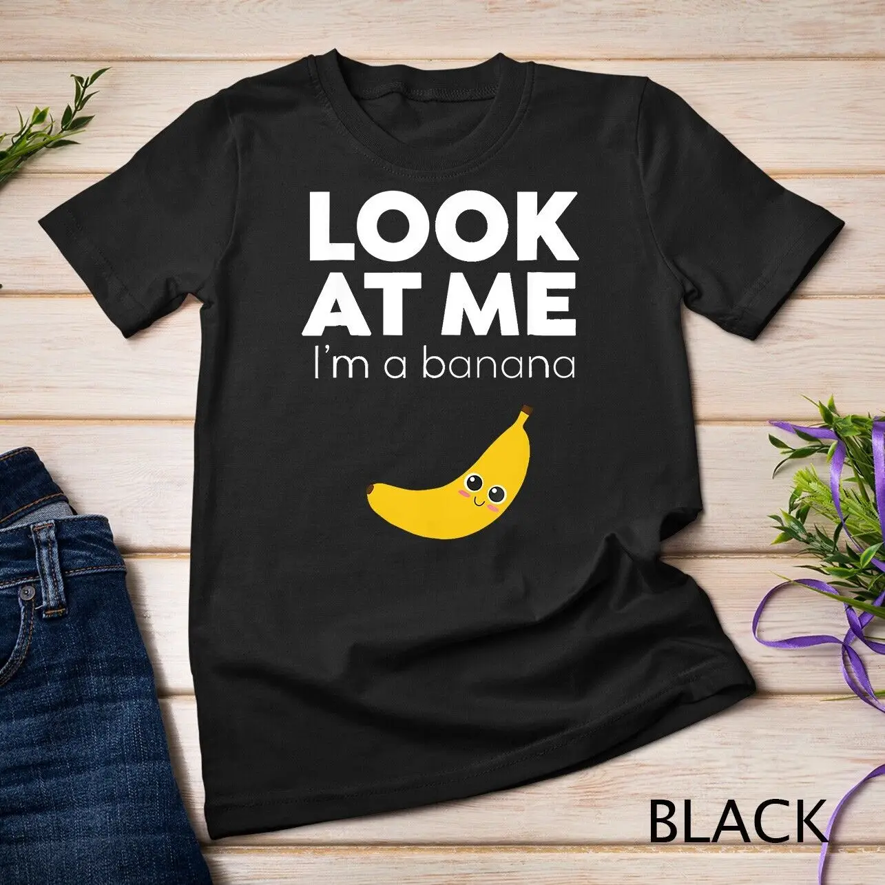 Look At Me I'm A gels T-shirt drôle de fruits, unisexe