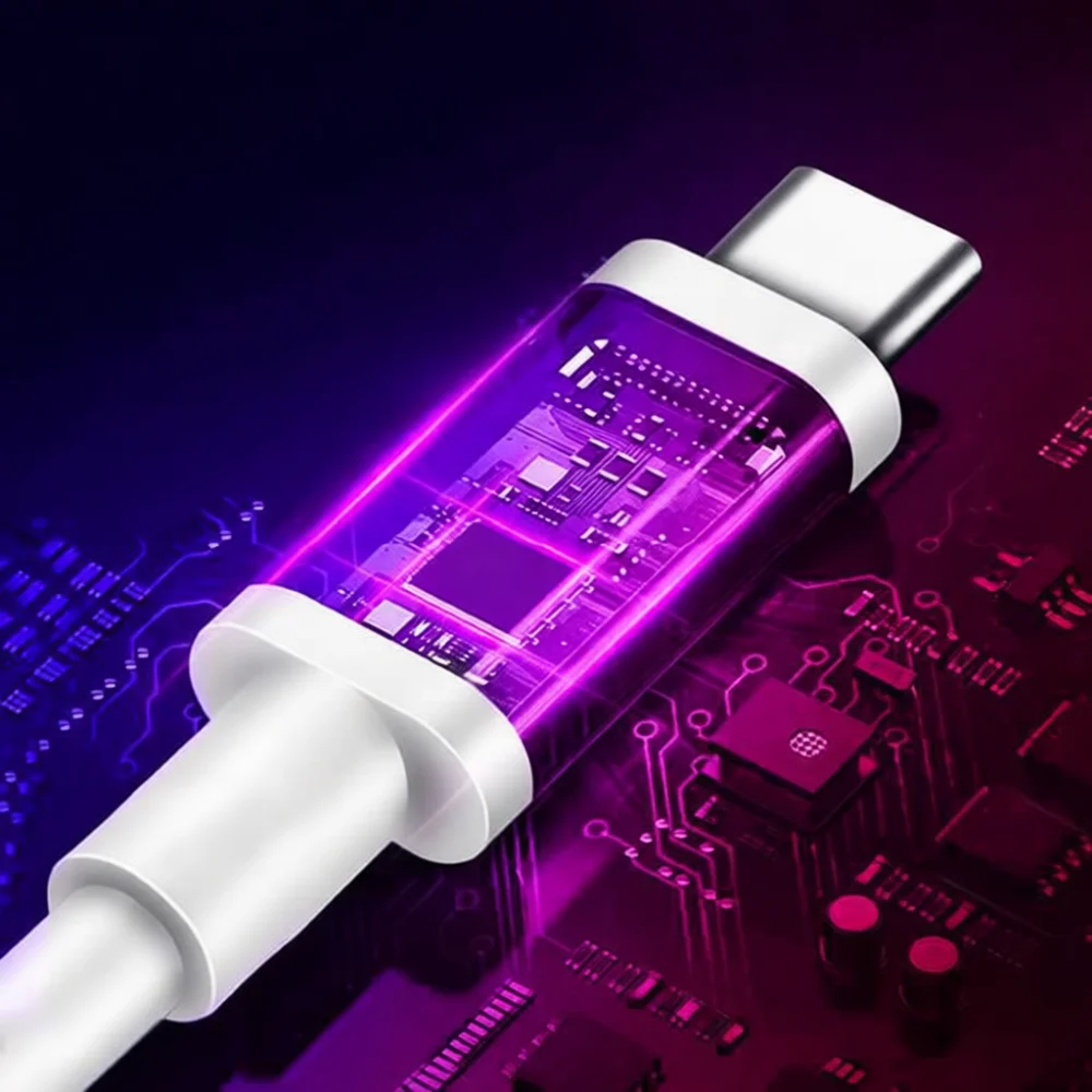 3A Fast Charger Lead Type C For Samsung Honor Android Phone Data Sync Cable Durable PVC Wire USB Fast Charging Cord