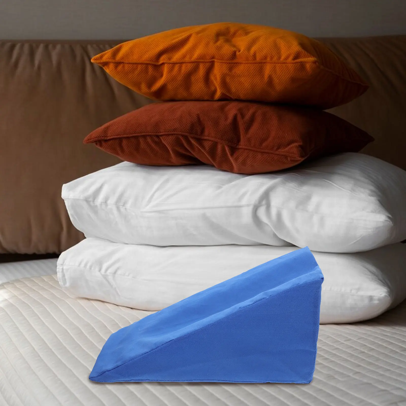 

Arm Elevation Pillow Triangular Memory Foam Bed Wedge for Upper Limb Positioning Patient Care Nursing Home Comfortable Arm Upper