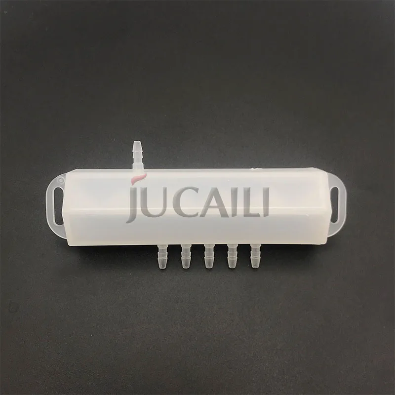 Jucaili 2pcs ink shunt for XP600/4720 I3200 Printhead DTF White Shunt Printer Ink Circulation Splitter Filter Buffer Bottle