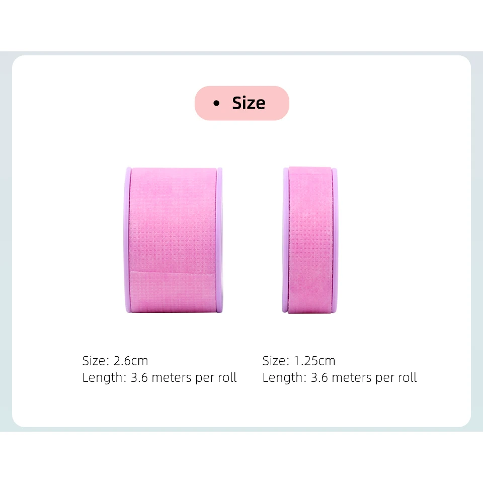 1/10 Pcs Non-woven Breathable Medical Silicone Gel Tape Grafted Lash Under Eye Pad Patch Eyelash Extension Supplier Makeup Tools