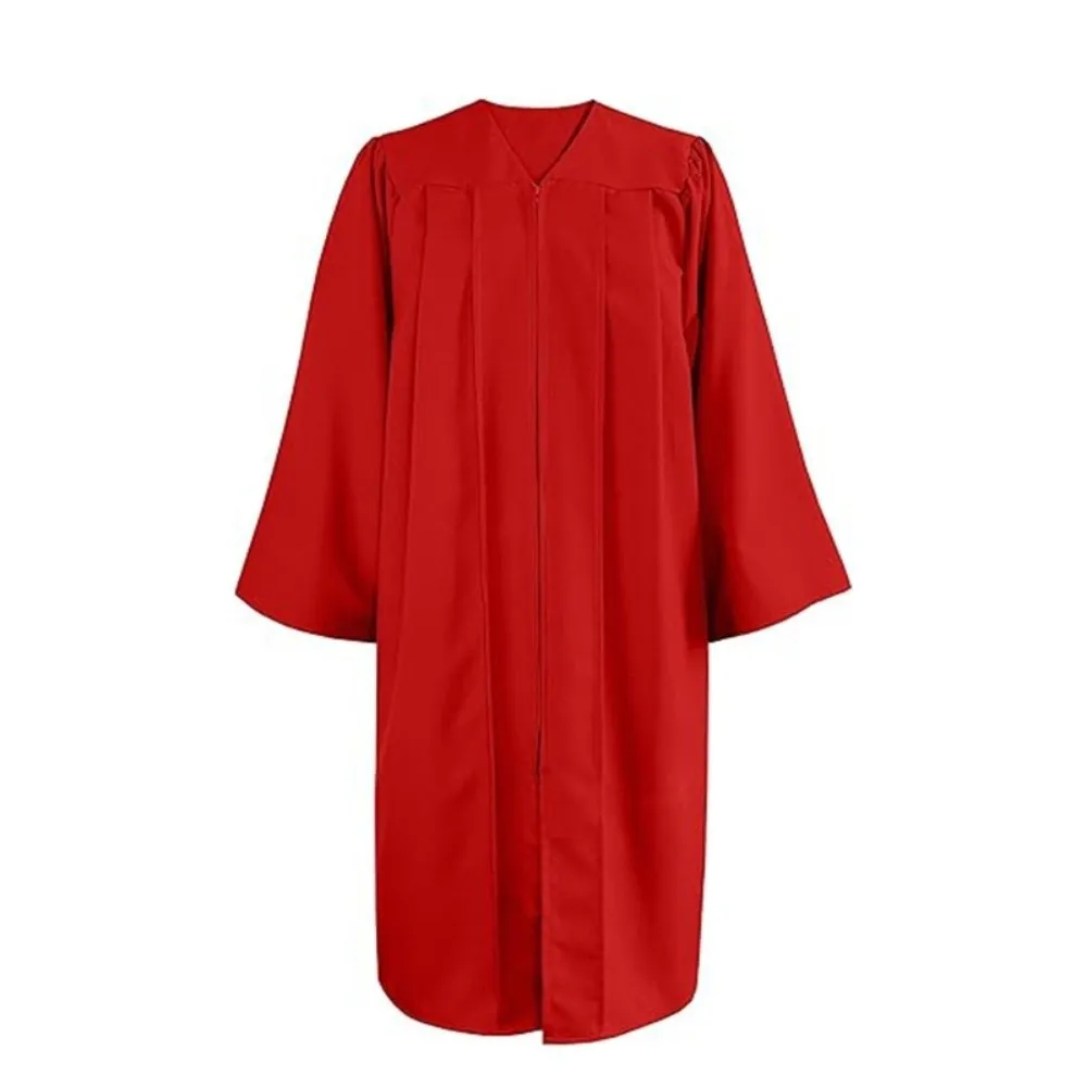 Degree Conferment Graduation Season Graduation Gown Doctor Solid Color Graduation Honorary Academic Robe Master Student