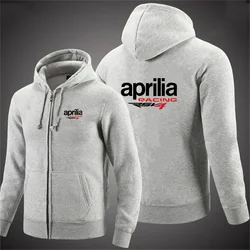 APRILIA 남성용 하이 스트리트 후드티, 집업 긴 소매 루즈 재킷 코트, 하라주쿠 캐주얼 레이싱 후드 맨투맨 스트리트웨어