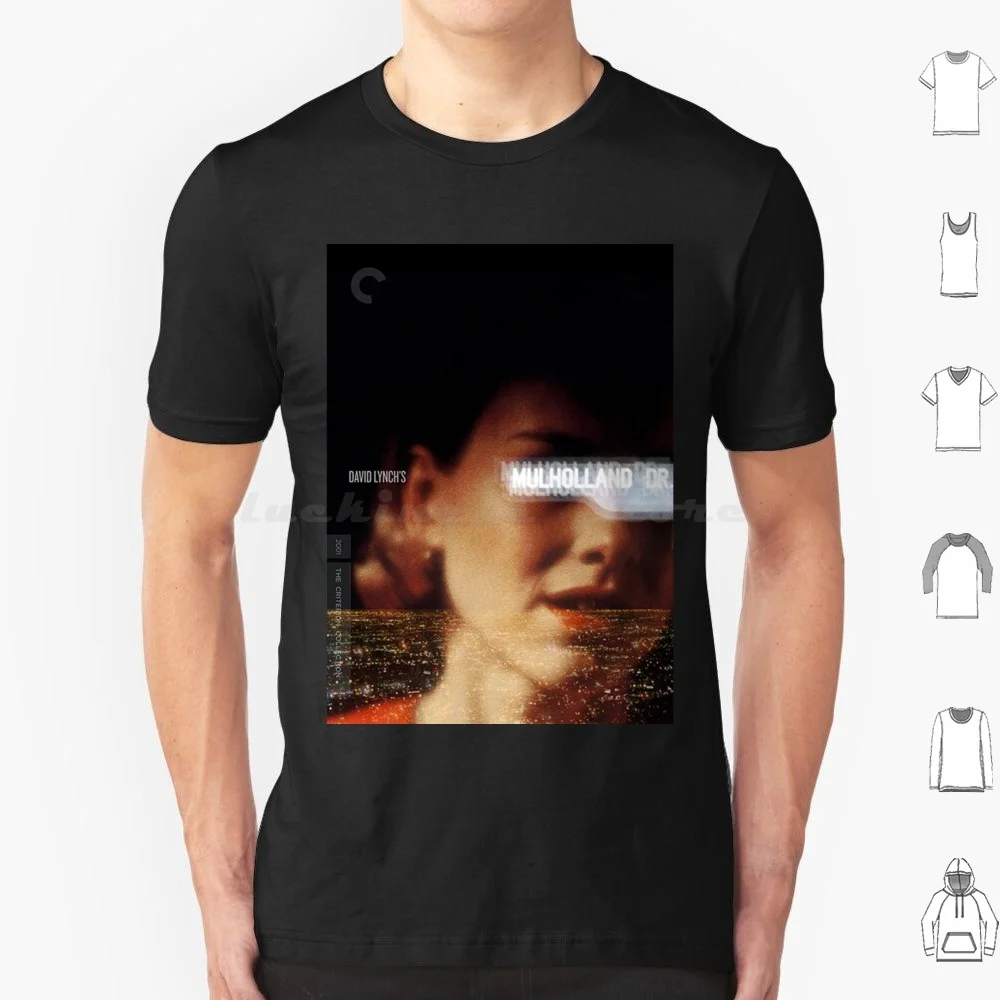 Mulholland Drive ( 2001 ) T Shirt Cotton Men Women DIY Print Movie Film David Lynch Mulholland Drive Classic Lynch Naomi Watts