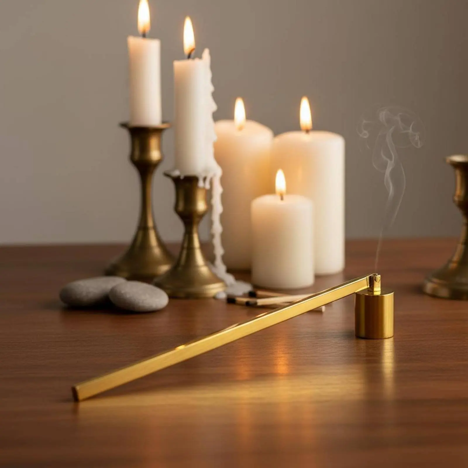 Candle Wick Smotherer Safe Extinguishing Stainless Steel Candle Wick Smotherer Wick Wick Smotherer Prevents Candle Residue Spray