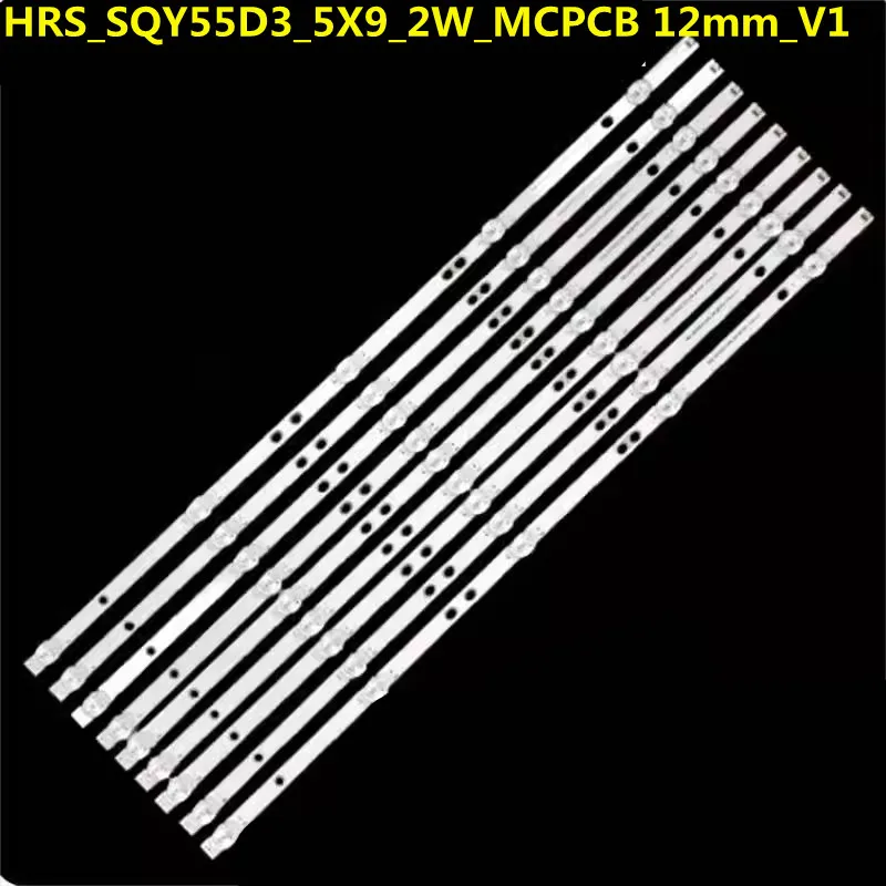 

5kit LED RCA RNSMU5545 HRS_SQY55D3_5X9_2W_MCPCB AE0110490 PROSCAN PLED5544U TD SYSTEMS K55DLY8US HV550QUB-F5A KROMS KS5500SM4K