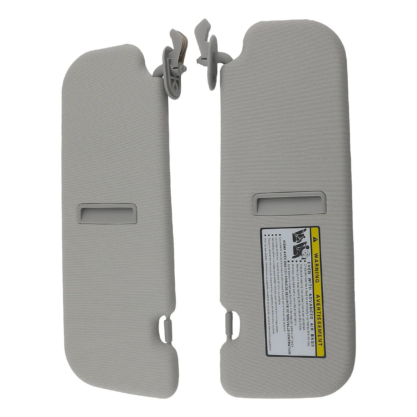Pair Driver & Passenger Side Sun Visor for Hyundai Veloster