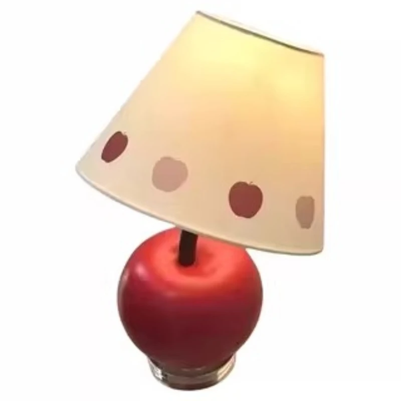 

Ambient night light crooked head apple unique creative long light wedding pair decorative desk lamp bedroom bedside lamp