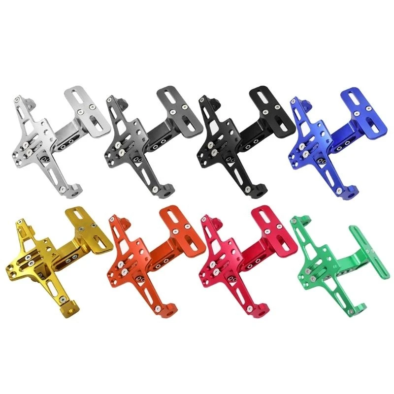 

Motorcycle Rear License Plate Mount Holder Aluminum Alloy Bracket Motorcycle Universal Accessories Motorcycle Parts