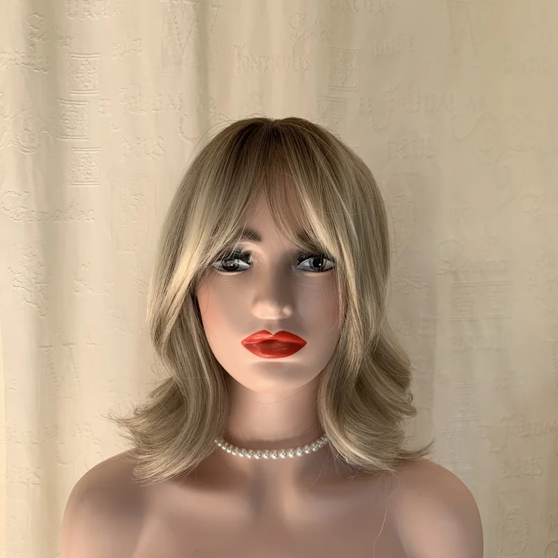 DWY Rella C Lace Front Bionic Silk Top Blonde 3181-1BL12-A Premium Synthetic Wig