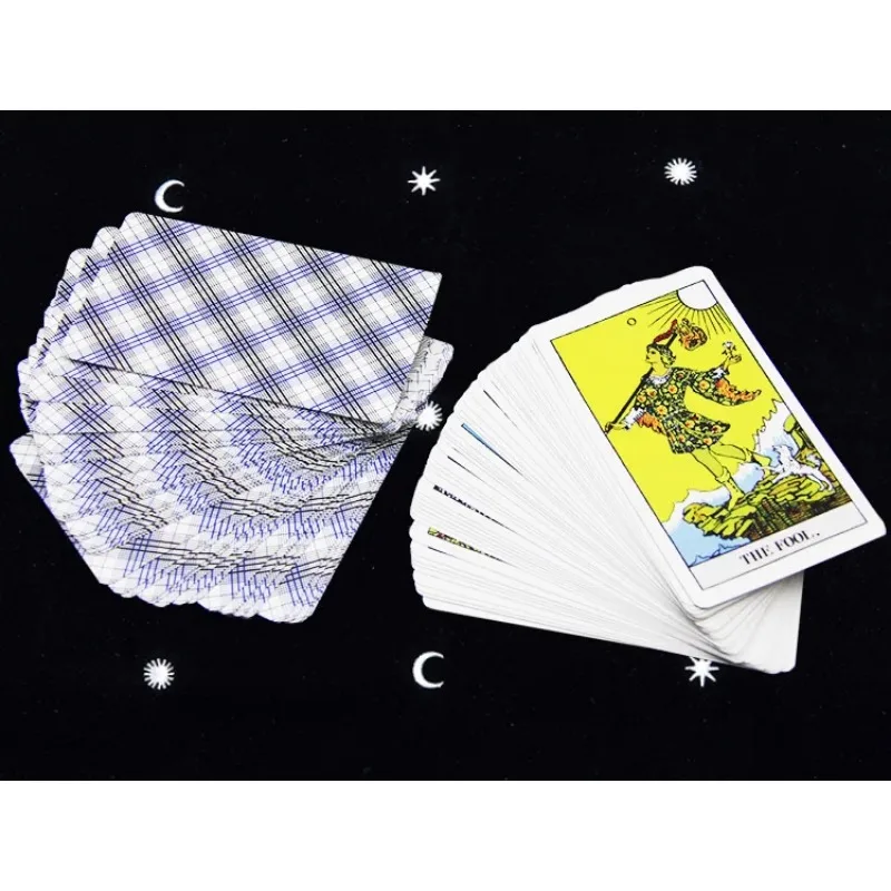 Full English version The Rider White tarot cards for divination personal use tarot deck for the the begginer