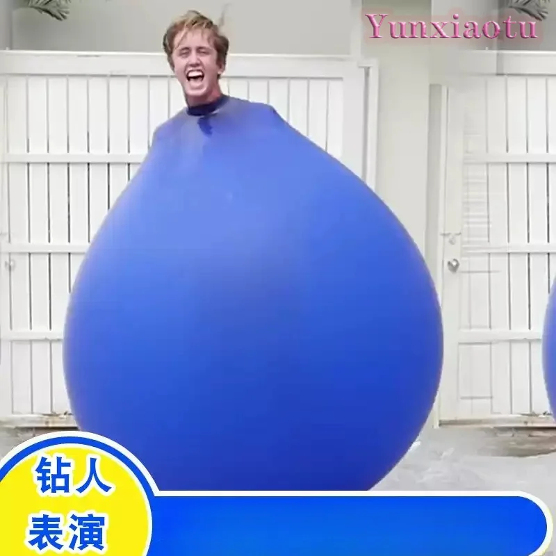 72 Inch Giant Latex Balloon – Thickened Professional Performance Balloon for Magician Entertainers, Human Inside Balloon Show
