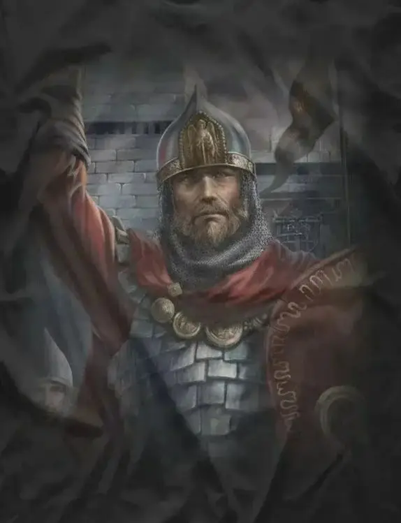 Православная футболка с русским принцем и славянью Святой России, 100% хлопок, с круглым вырезом, летняя повседневная мужская футболка с короткими рукавами, размер S-3XL Православная футболка с русским принцем и славянью Святой России, 100% хлопок, с круглым вырезом, летняя повседневная мужская футболка с короткими рукавами, размер S-3XL