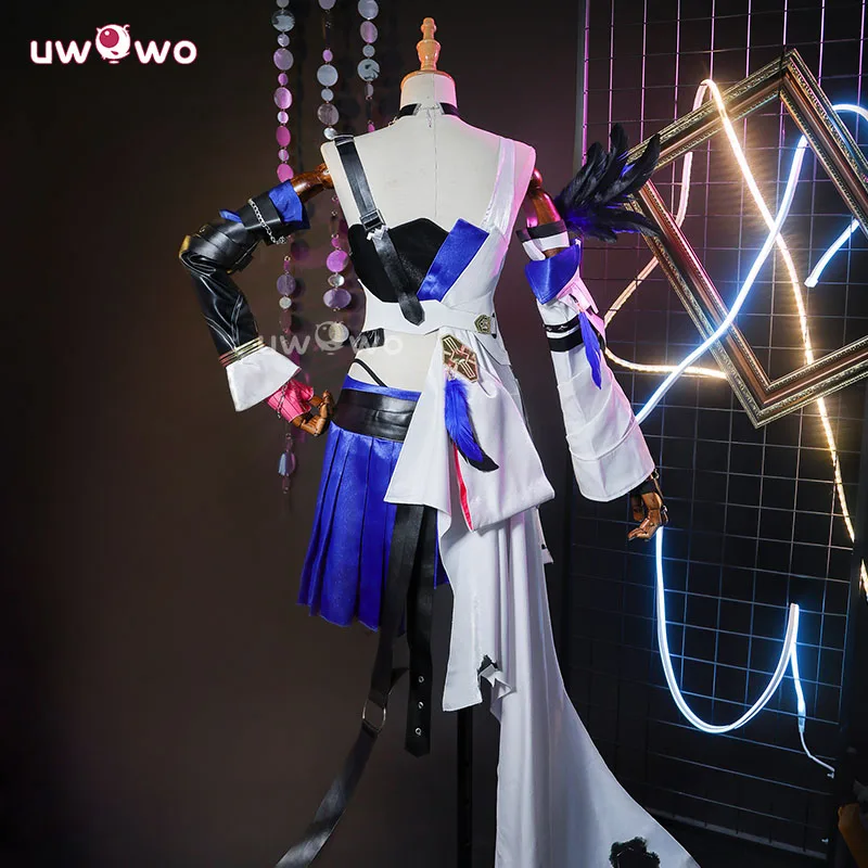 Uwowo-Pervalコスプレコスチューム、ロールプレイ、Honorシリーズ: ハクキスターレール、ハロウィーンの衣装