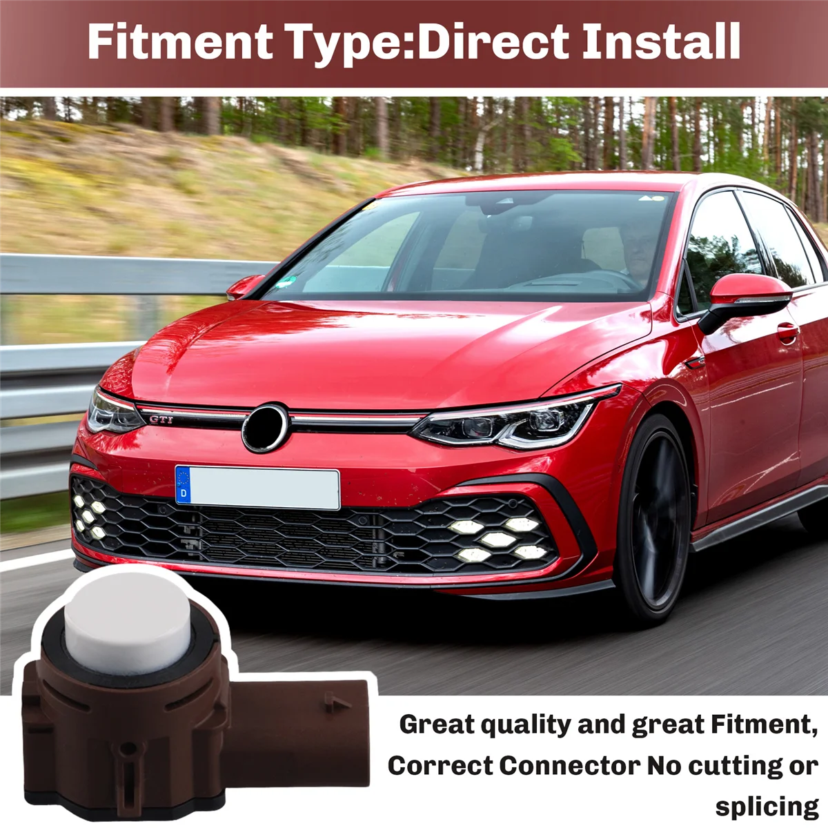 

4 шт. для VW Golf 8 MK8 Audi Q6 A3 автомобильный радар-зонд парковки Se Super Hot 297B/5WD 919 297 B