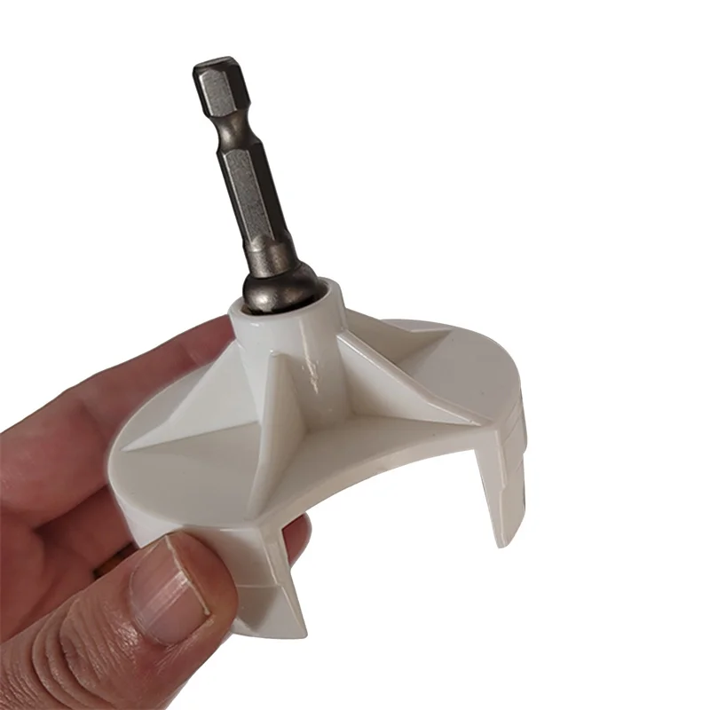 Accessorio per trapano per macchina per maglieria adattatore per impugnatura a manovella cacciavite esagonale con punta in acciaio per macchina per maglieria
