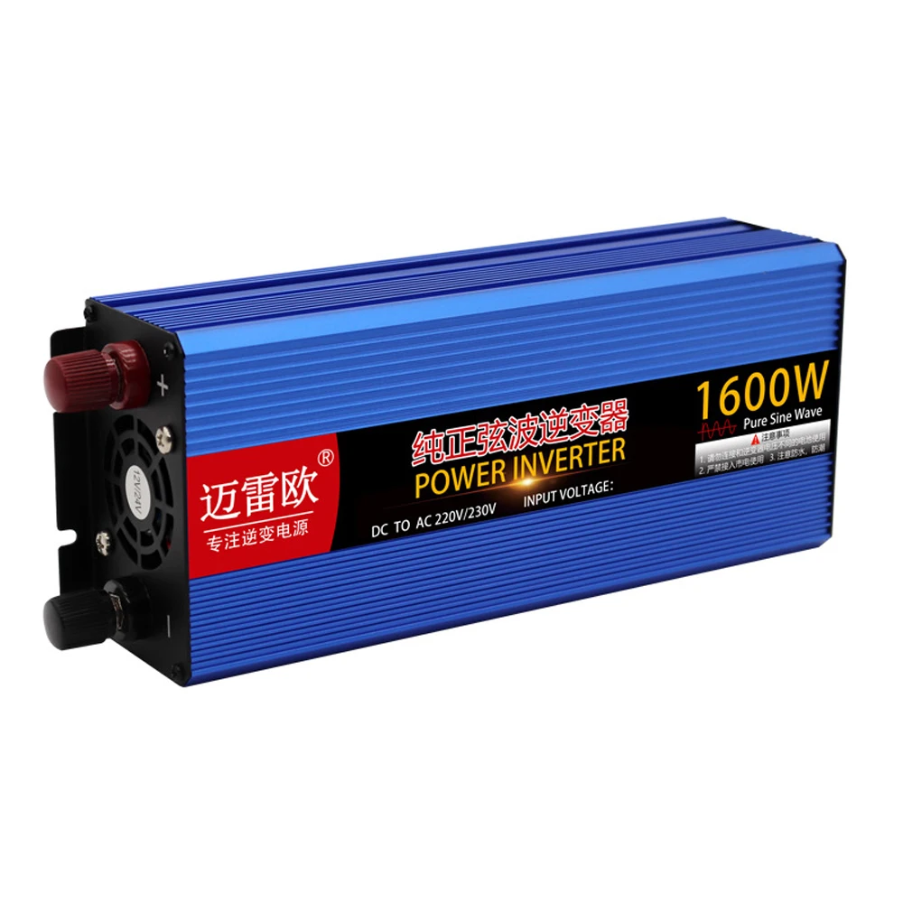 

Pure Sine Wave Power Inverter 1600W 2500W 3000W DC 12V24V 48V60V 60V72V LED Display is Suitable for AC 220v Solar Converter Car