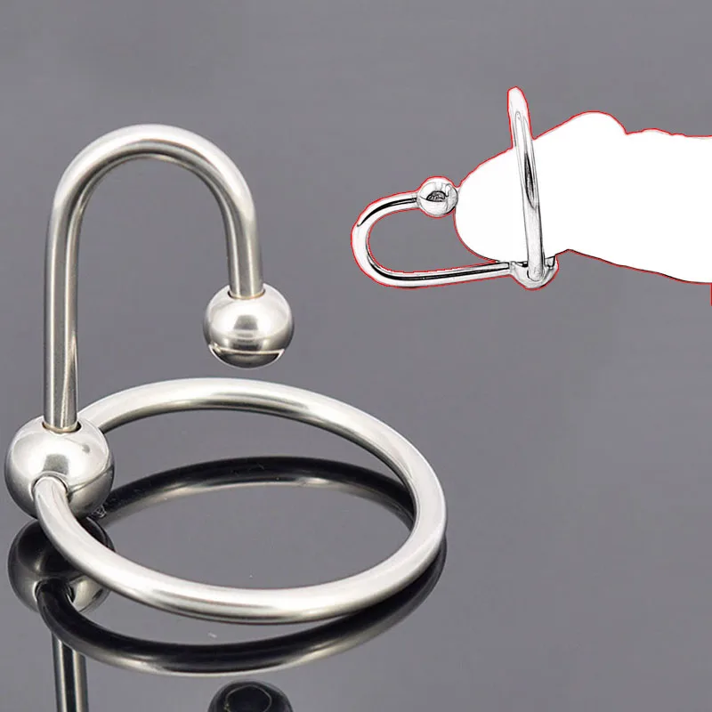 6 Sizes Urethral Dilator Bead Metal Cock Ring Penis Plug Sound Uretral Stimulator Sex Toys For Men Penis Insertion Urethal Plug