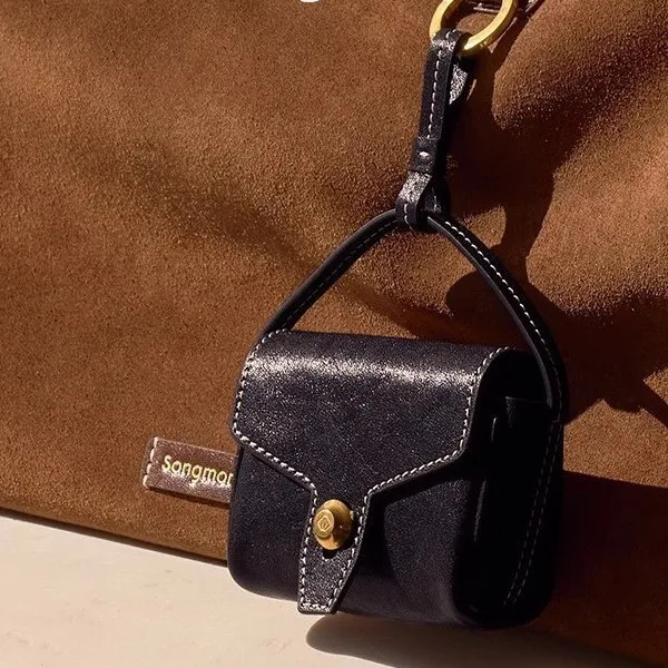 حقيبة Songmont Everyday Charm - قلادة كروس صغيرة من الجلد النباتي، حقيبة صغيرة خفيفة الوزن وأنيقة #2