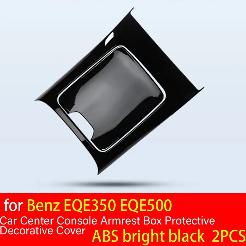 

Car Center Console Armrest Box Protective Decorative Cover for Benz EQE350 EQE500 Interior Accessories 2020 2023 2024