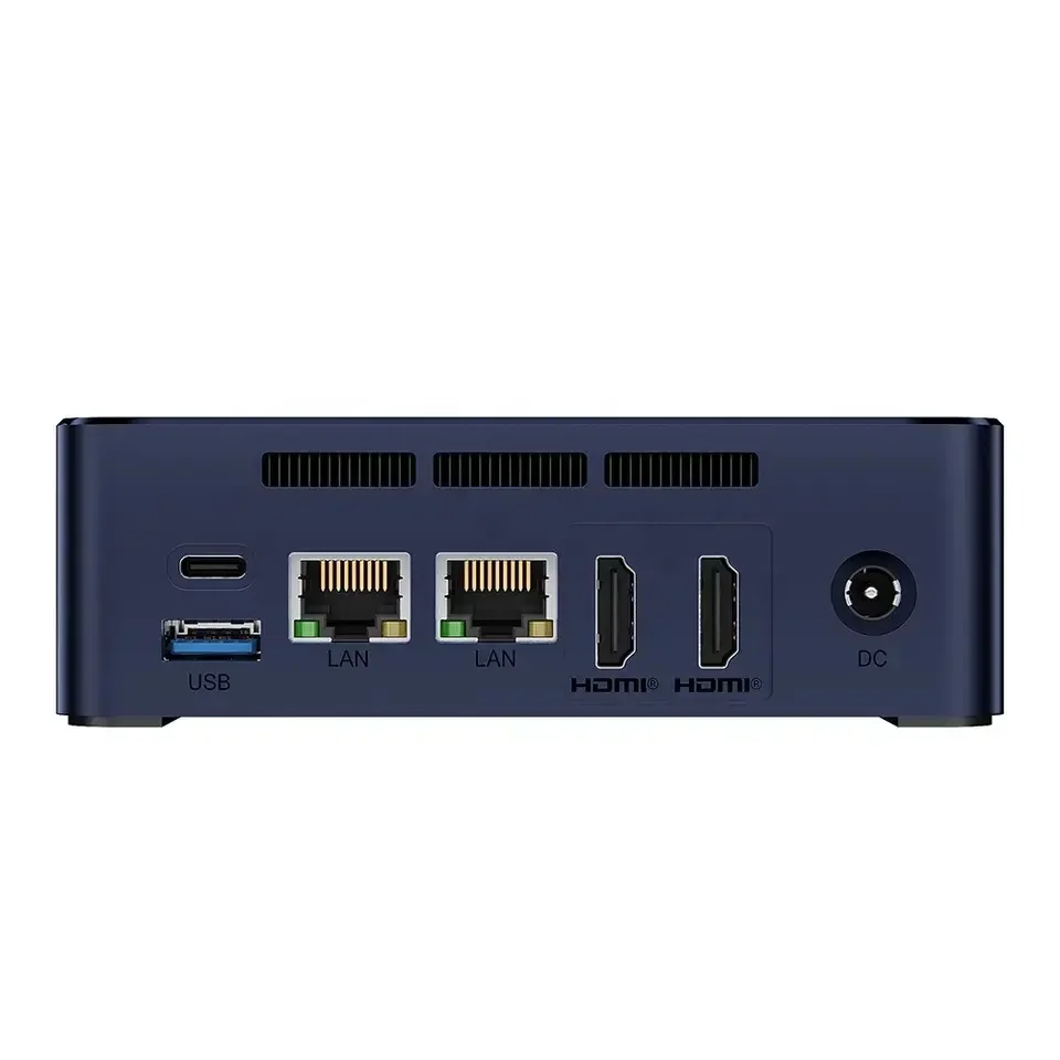 Beelink-EQ12 pro dual ethernet lan, computadores de mesa, jogos completos, mini pc, novo, rts, core i3-N305, 2.5g, 500g, atacado