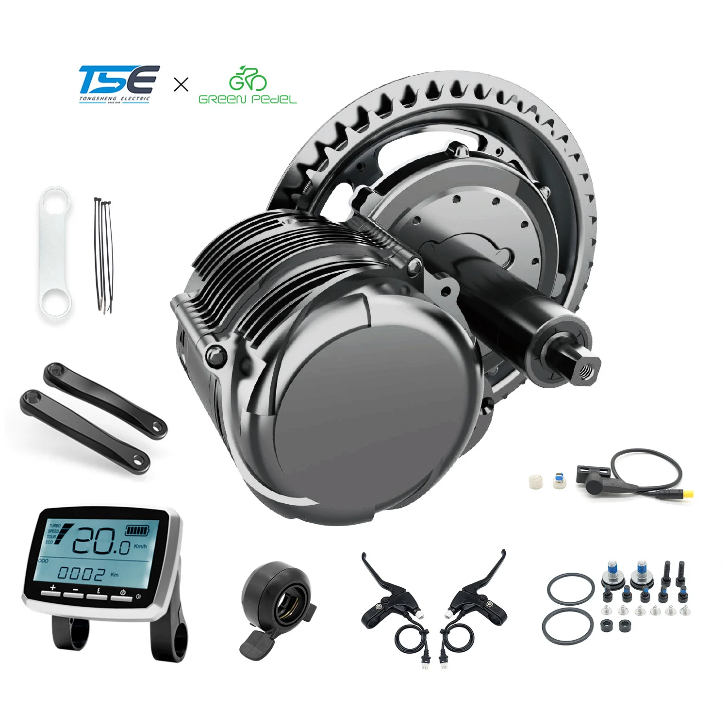

GreenPedel High Performance Electric Mid Drive Motor Conversion Kit 750w 48v Find Dealer Electric Motor Bicycle Kits
