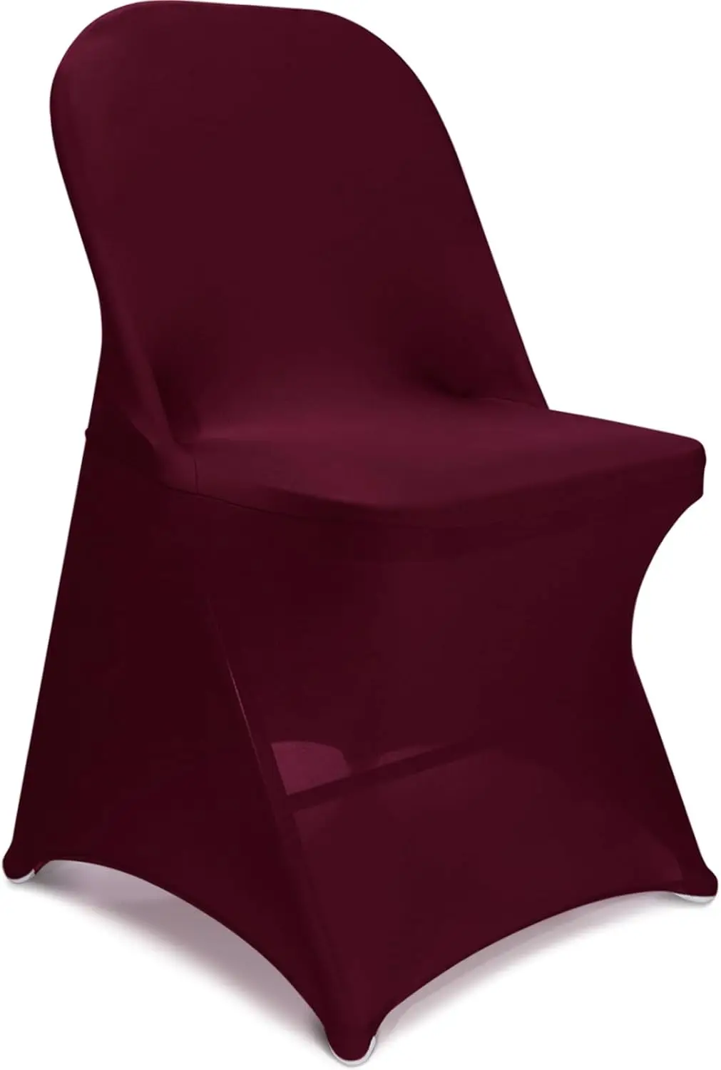 

Stretch Spandex Folding Chair Covers 30Pcs, Universal Elastic Fitted Chair Cover Protector For Wedding, Party, Banquet,