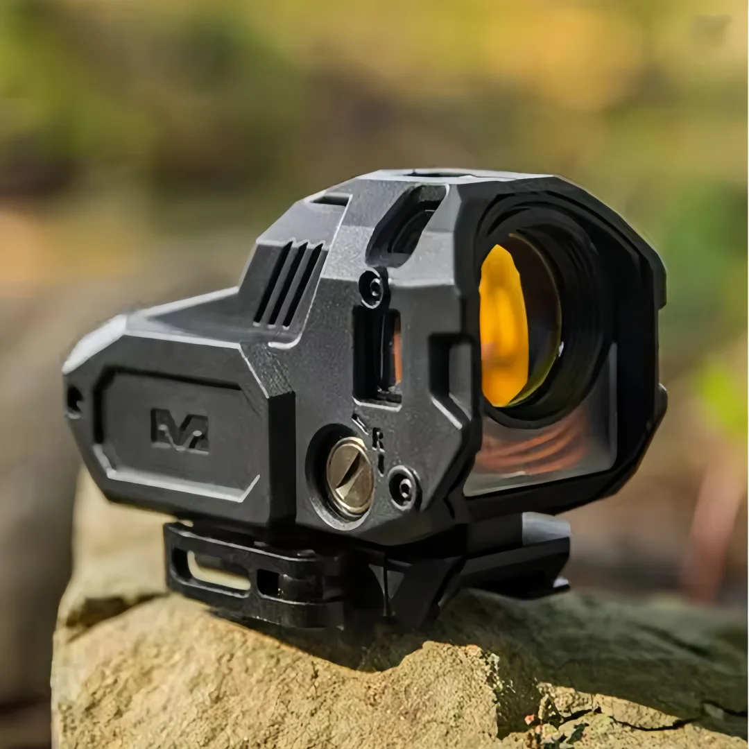 

MEPROLIGHT M22 PRO Дневной/ночной рефлекторный прицел с красной точкой и световым модулем, треугольная красная/зеленая сетка MOA для винтовки