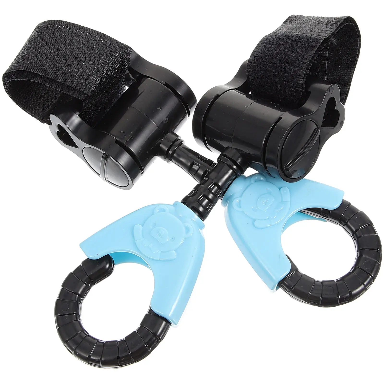 2 Pcs Pram Hooks for Bags Nonslip Stroller ABS Multipurpose Portable Car Luggage
