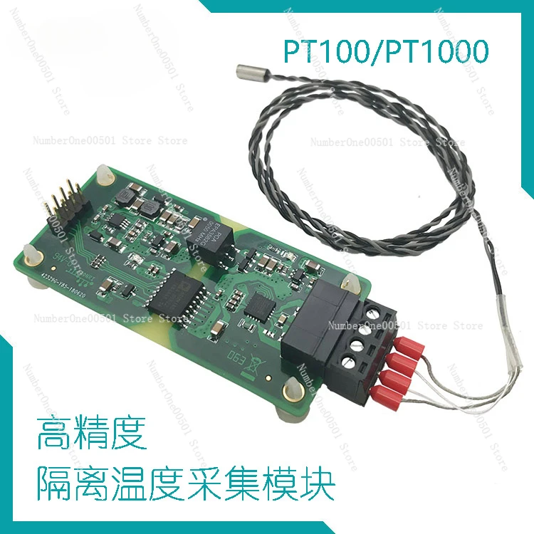 MAX31865 High Precision Isolated Temperature Acquisition Module PT100/PT1000 (Support Multi-channel) RTD