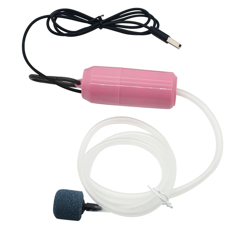 Aquarium Sauerstoff Luftpumpe Aquarium USB Stille Luft Kompressor Belüfter Tragbare Mini Kleine Oxygenator Aquarium Zubehör 5v 1W – Detail 16