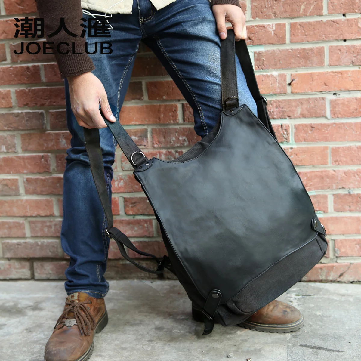 Fashion Backpack Women's Canvas Travel Bag Large Capacity Multi-functional Backpack Literary Personality Schoolbag Casual Bag