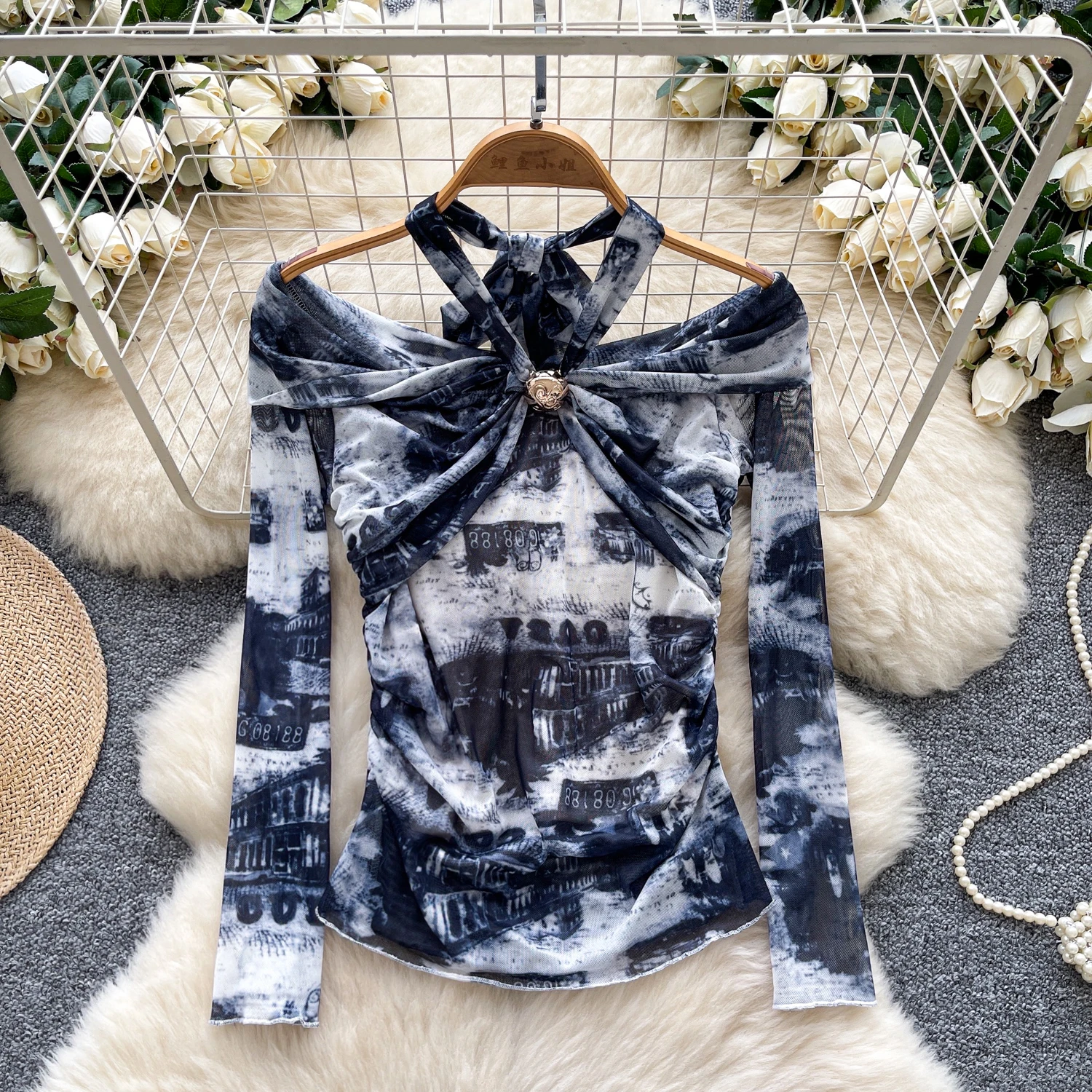 

Vintage Blouse slash neck long sleeve Slim Elegant Fashion Sexy Women hotsweet Shirt women clothing