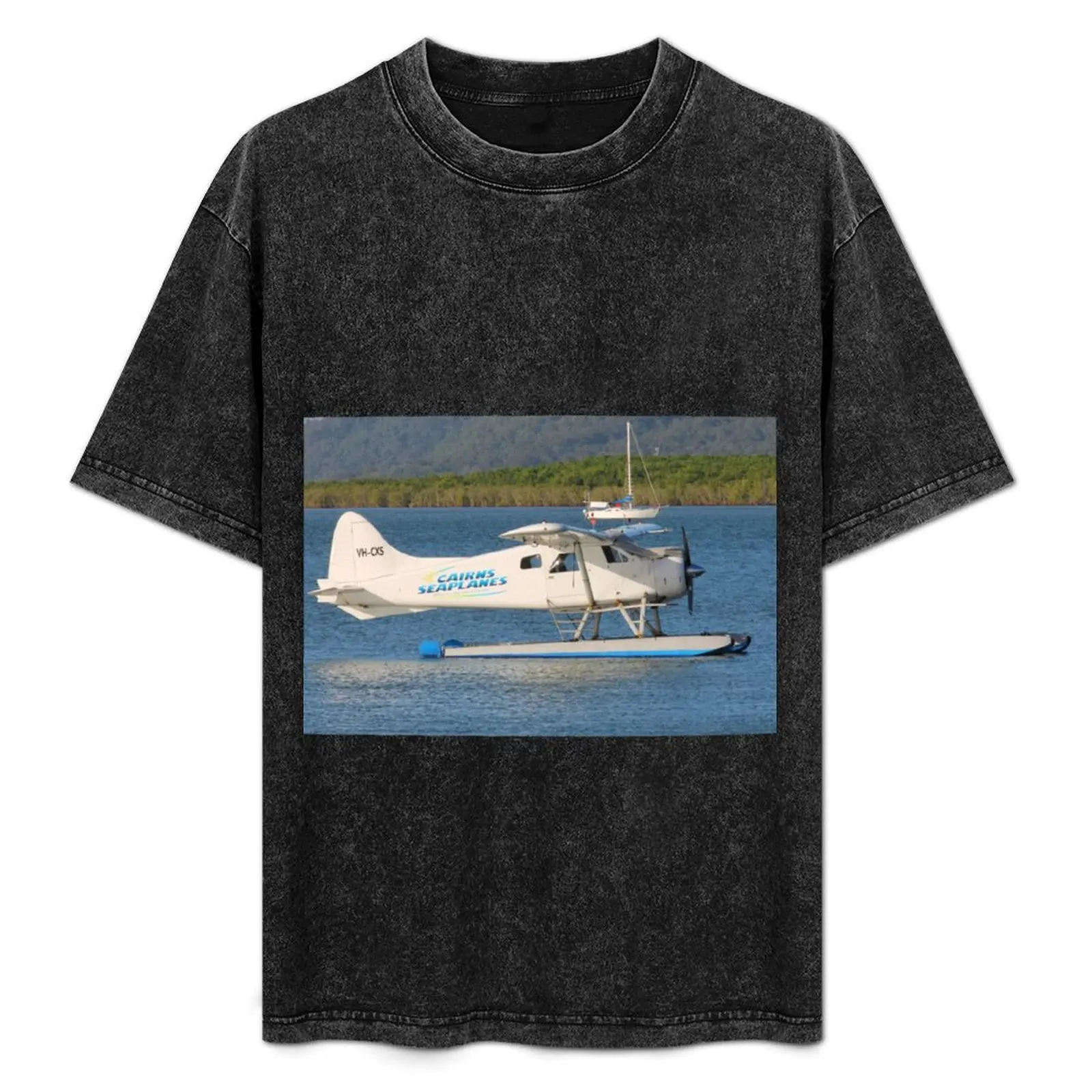 

VH-CXS DHC2 BEAVER CAIRNS T-Shirt Stylish Graphic Short Sleeve Top