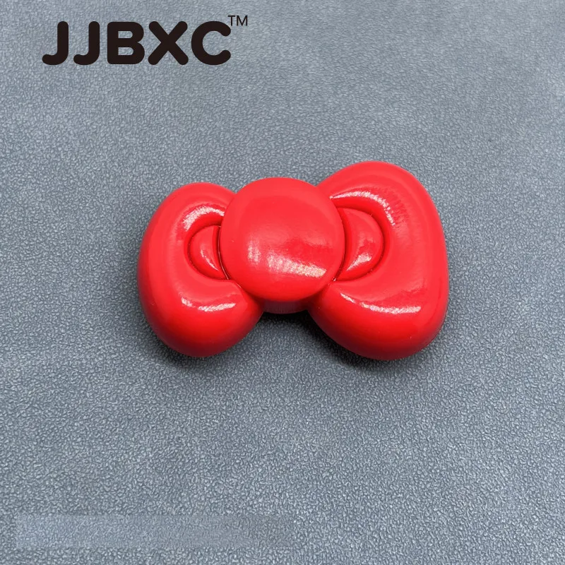JJBXC Charm Shoe Buckle with Three-Dimensional Large Bow - Quality Shoe Accessory