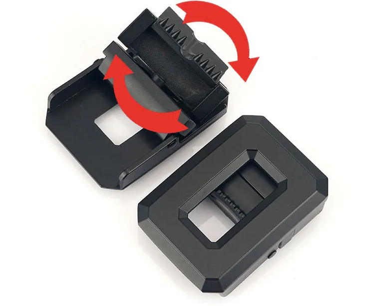 Neuer transparenter Drehverschluss, doppelseitiger, wiederverwendbarer, elastischer Polyester-Bund für den Alltag – Detail 9