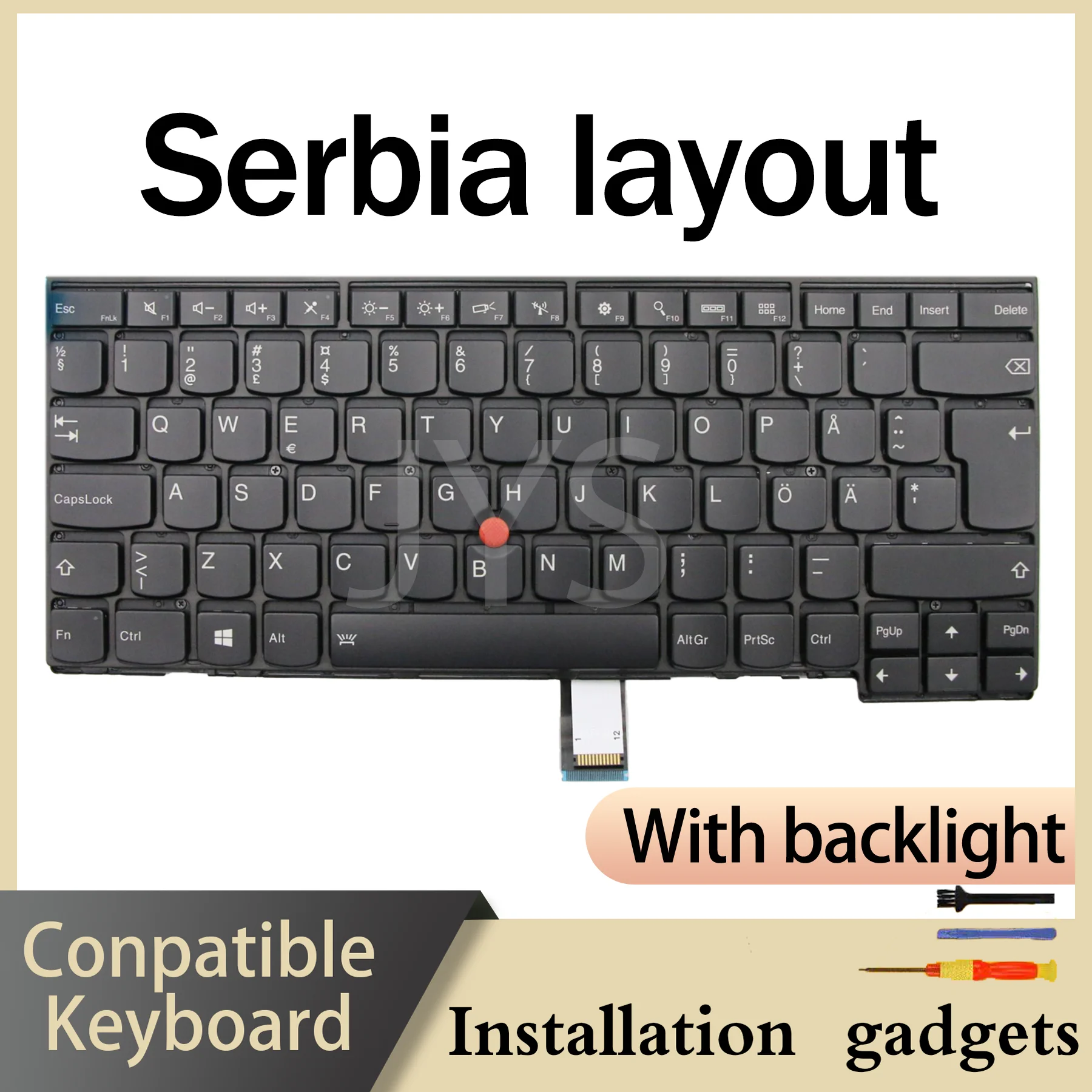 for Lenovo ThinkPad T440/T440s/T440P/T450/T460/L440/L450/L460/L470 Backlit Keyboard NL CZ LT SRB GR IN US UK DE SP LA IT AR