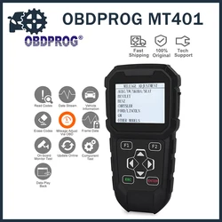 2024 New OBDPROG MT401 Cluster Correction Tool OBD2 Scanner Cluster Adjust Diagnose Cluster Reset Diagnostic Tools