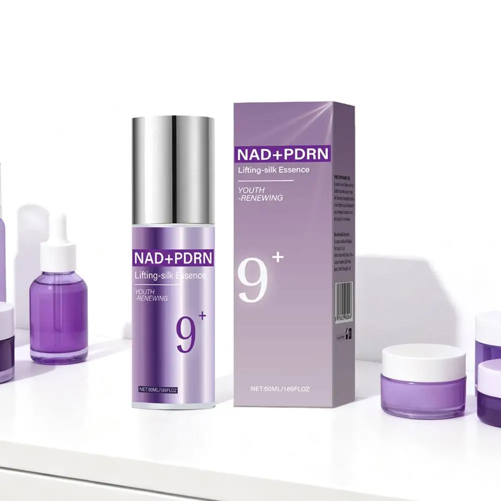 9+ NAD+ PDRN Lifting Firming Essence Moisturizing Nourishing Facial Serum Smoothing Face Essence Original Korean skincare