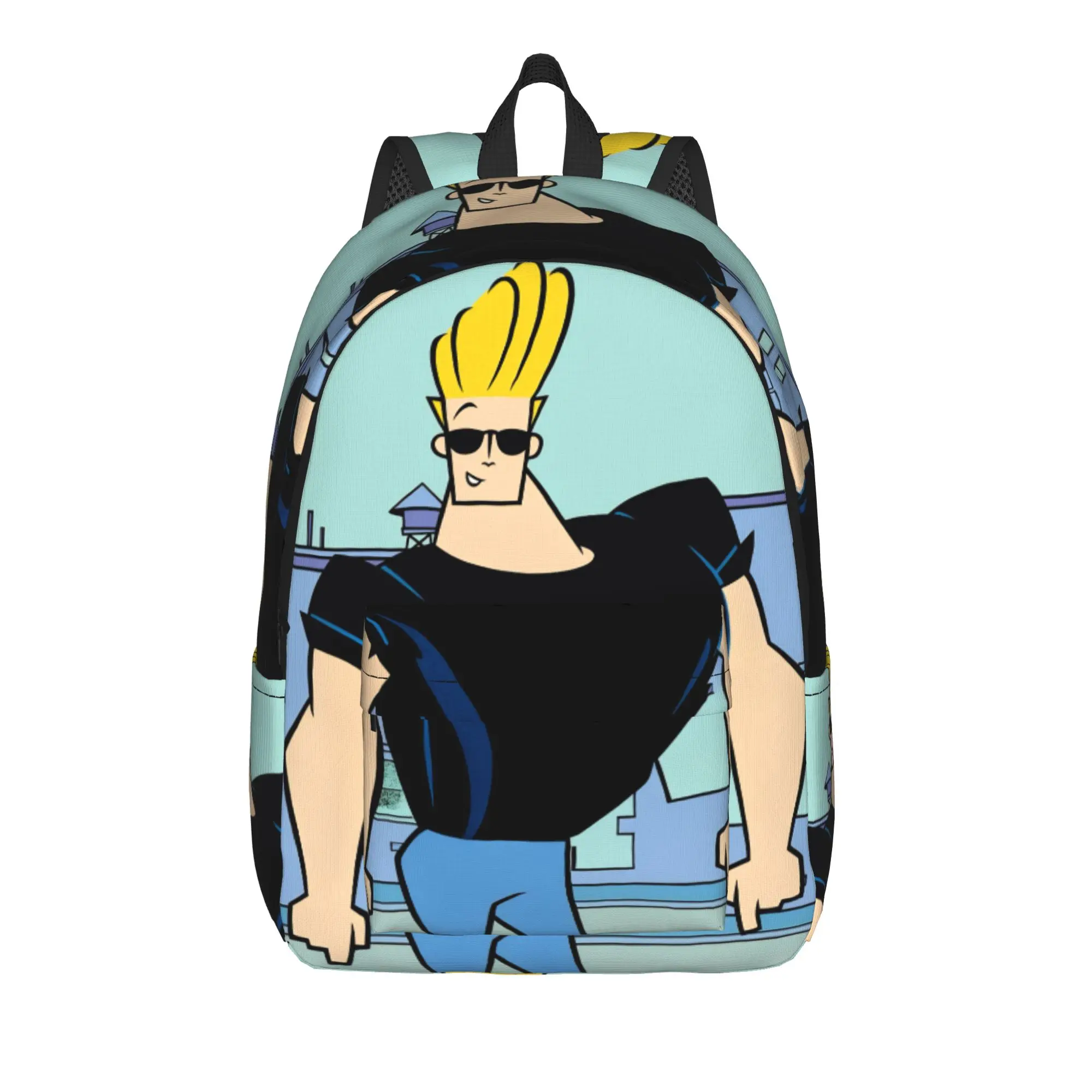 johnnys bravos  Backpack for Men Women Teenage Student Business Daypack  Laptop Canvas Bags Sports