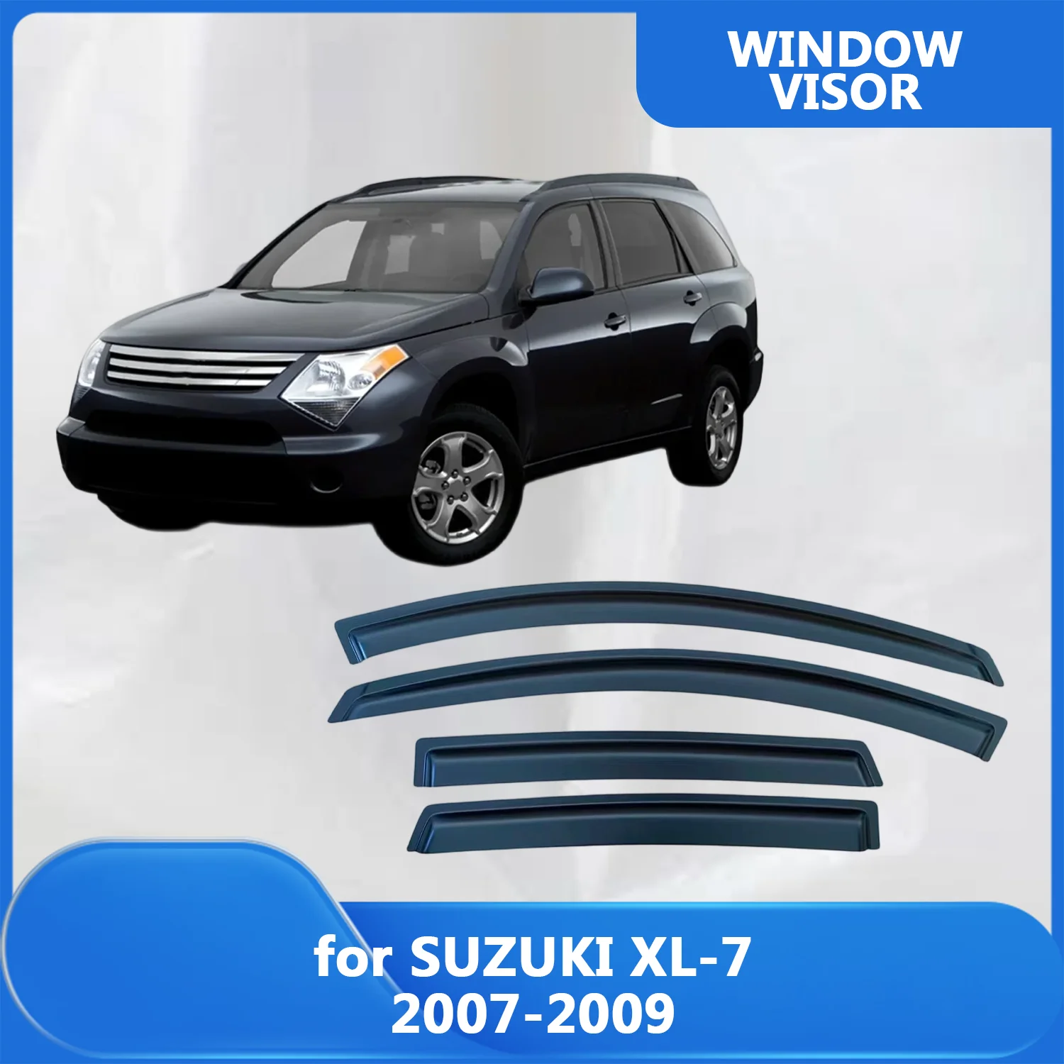 

Window Visor for SUZUKI XL-7 2007 2008 2009 XL7 Wind Deflectors Rain Guards Door Visor Vent Shades
