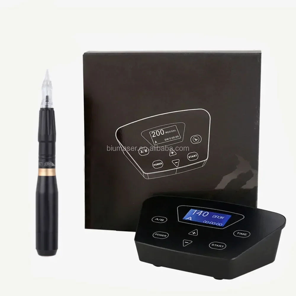 Original Biomaser P300 Black Pearl Dermografo permanent makeup Machine Digital Permanent Makeup Tattoo Machine