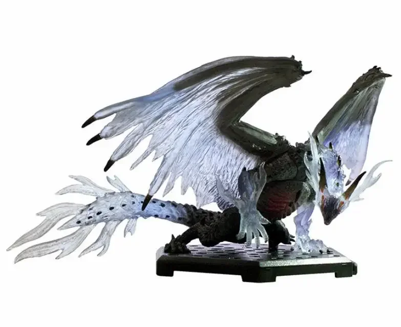 Genuine Scale Model Monster Hunter Rise of Dawn Series Male Fire Dragon Nargacuga Velkhana Action Figure Toys