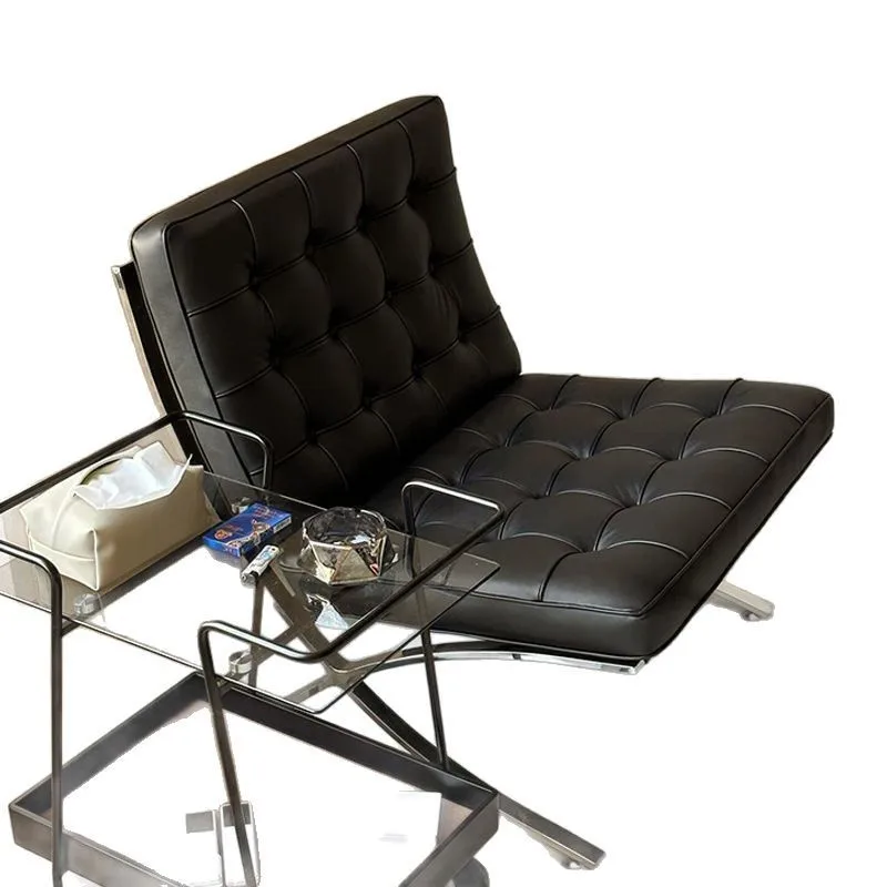 

Light luxury high-end sofa balcony leisure chair medium antique chair
