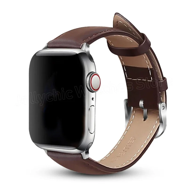 Starlight Leather Strap Bracelet For Apple Watch Ultra 2 Series 9 8 7 6 se 5 4 3 45mm 42mm 38mm 49mm 44mm 40mm Iwatch Watchbands