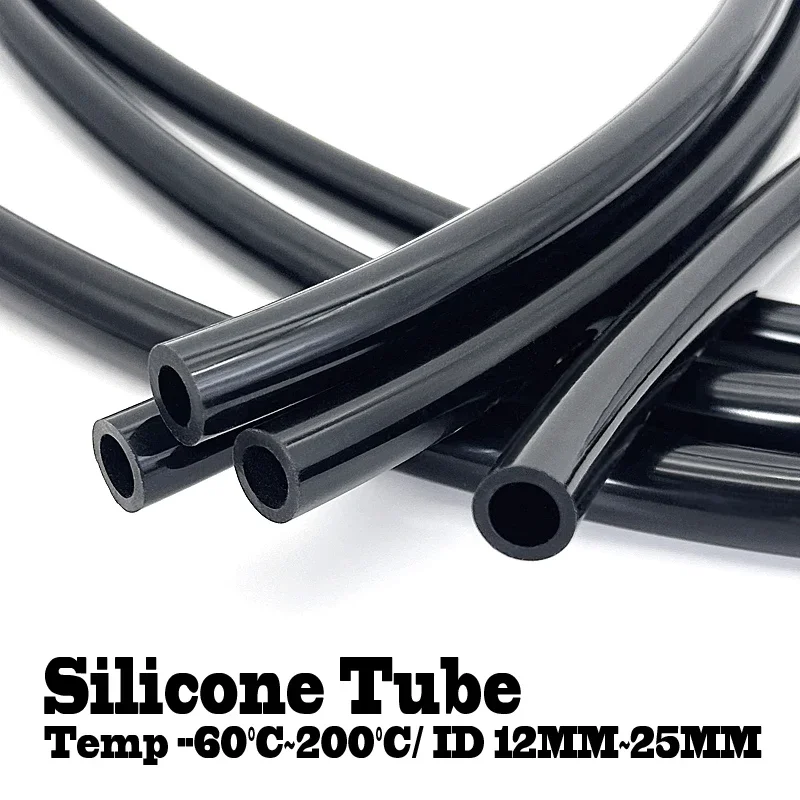 

Пищевой класс ID 12 мм/15 мм/16 мм/19 мм/25 мм черный силиконовый шланг с холодной и термостойкостью для кофеварки, машины для мороженого