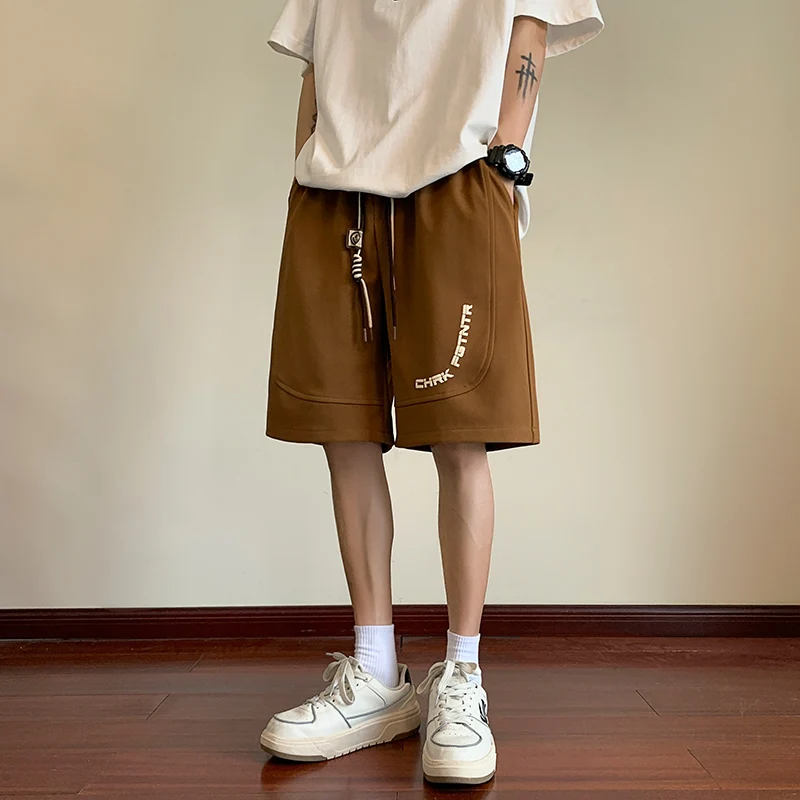 

Мужские летние модные короткие спортивные брюки в уличном стиле, повседневные джоггеры, новинка, уличные брюки для активного отдыха