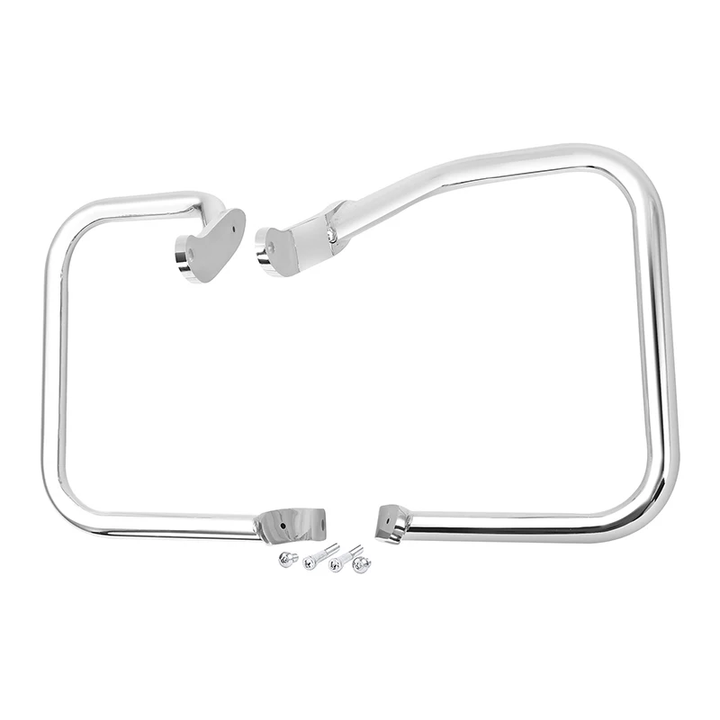 

Motorcycle Rear Saddlebag Guard Rail Crash Bar Fit For Harley Heritage Softail FLSTC 2000-2017