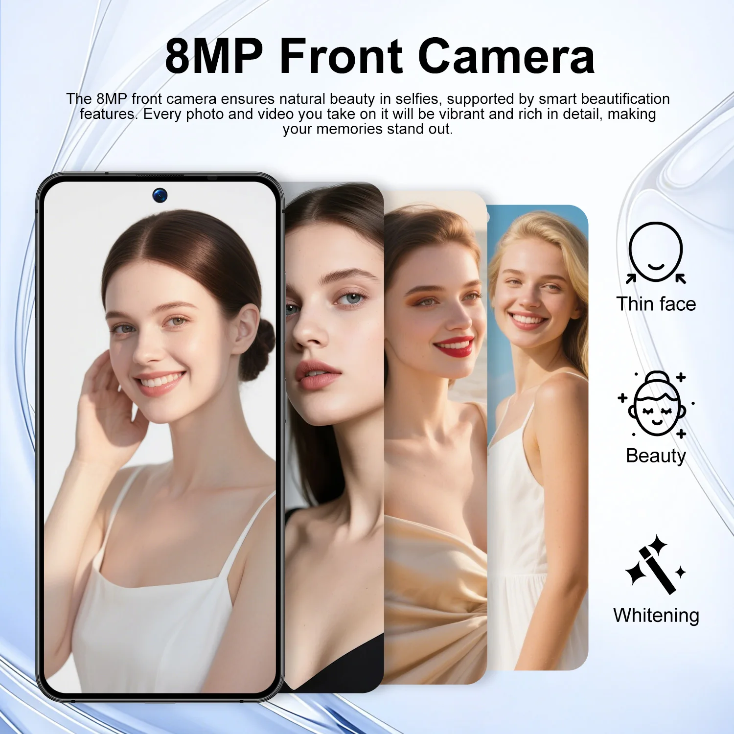 IVMI Global Vision 17Pro Max Smartphone 7.2Inch 4GB RAM 32GB ROM Android12 Dual SIM Face Unlock 4G Network 8+16MP Mobile Phones