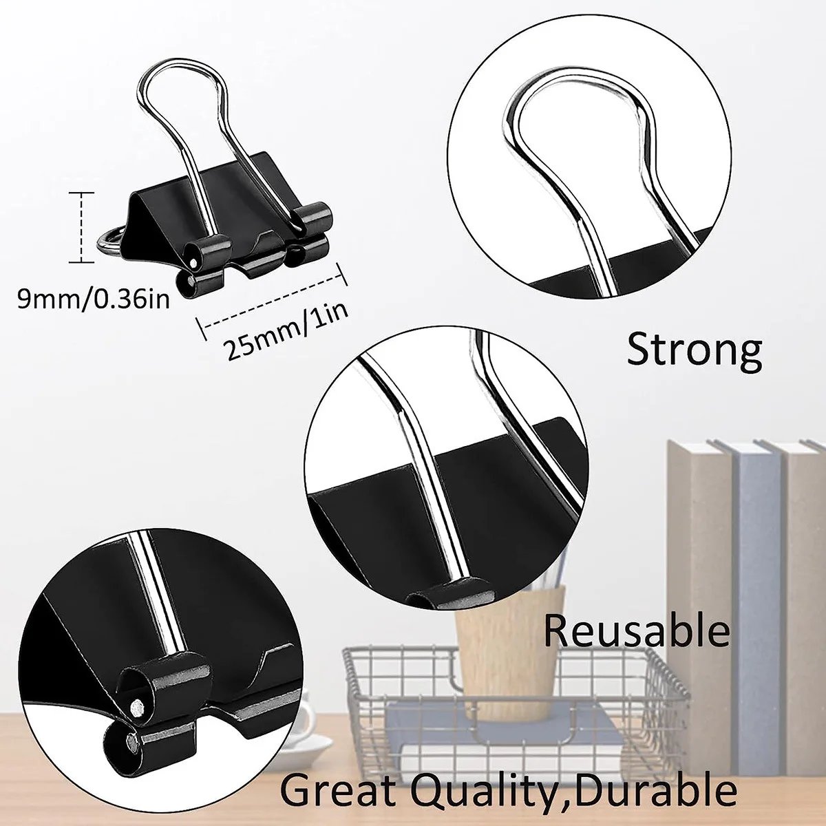 Thumbnail 4 - #21 Binder Clips Price Drop Alerts